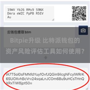 Bitpie升级 比特派钱包的资产风险评估工具如何使用？