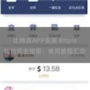 比特派APP安装 Bitpie钱包完全指南：使用教程汇总