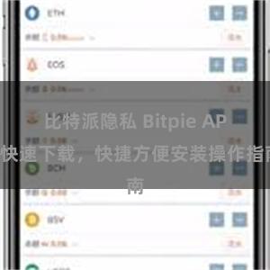 比特派隐私 Bitpie APP快速下载，快捷方便安装操作指南