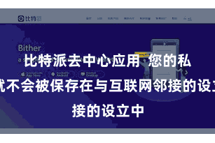 比特派去中心应用  您的私钥就不会被保存在与互联网邻接的设立中